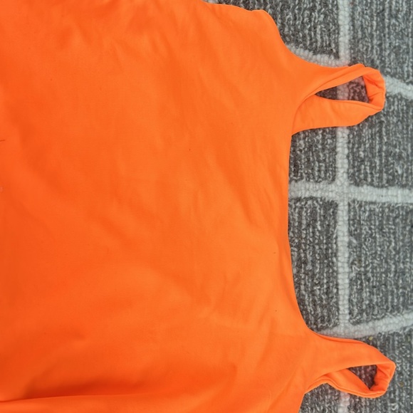 Neon orange tank top - Picture 2 of 2